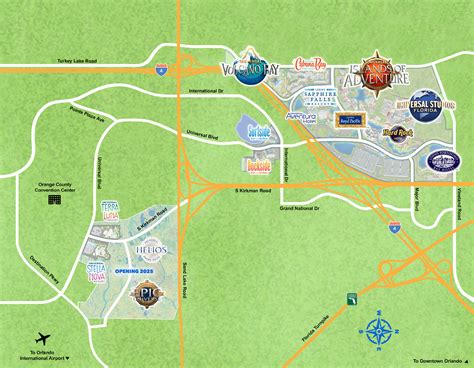 Universal Hotel Map