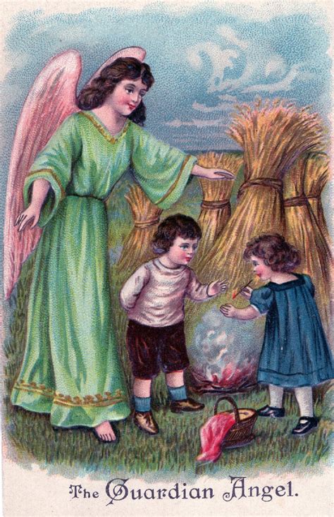 Guardian Angel Playing With Fire Free Stock Photo - Public Domain Pictures