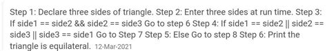 REM TO FIND A TRIANGLE IS EQUILATERAL OR NOT - Brainly.in