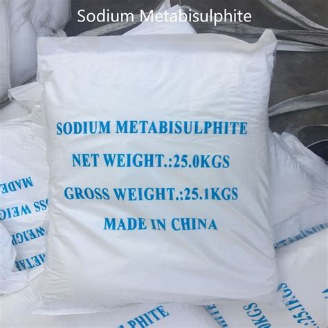 Higher Purity and Quality Sodium Metabisulfite Food Grade - Sodium ...