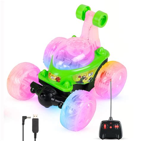 Gooyo GY-9811 360° Rotating & Rolling Stunt Car Toy with Light & Music ...