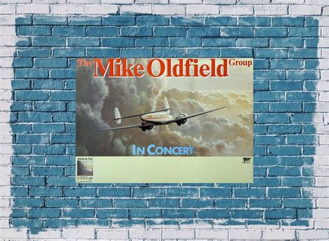 Mike Oldfield - Five Miles Out, 1982 - Konzertplakat, 55,00