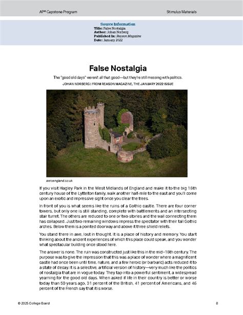 False Nostalgia: Analyzing Our Longing for the Past in Modern Society ...