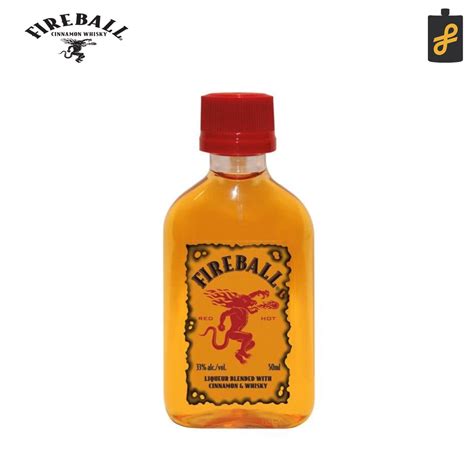Fireball Cinnamon Whisky Mini 50mL – Flasked Liquor Store