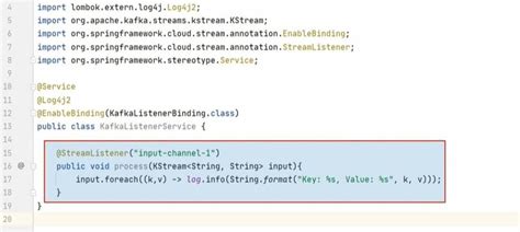 Spring Cloudstream 的图像结果