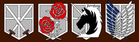 The Logos and Emblems of Shingeki no Kyojin - MyAnimeList.net