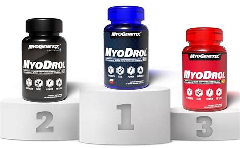 MYOGENETIX Myodrol-HSP Natural Muscle Builder Supplement