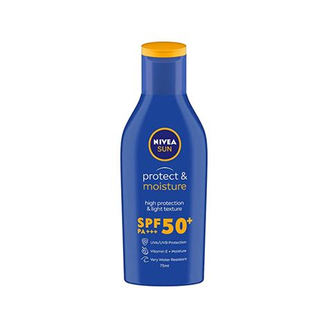 Buy Nivea Protect & Moisture Sun Lotion SPF 50+ Online in India