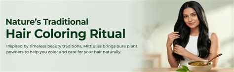 Buy MittiBliss Natural Henna Mehendi & Indigo Powder Combo for Hair ...