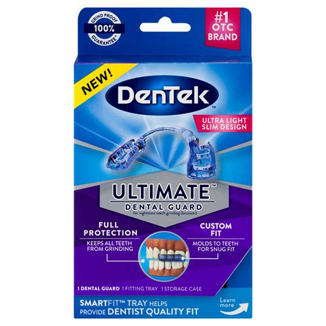 Dentek - Dental Guard - Ultimate - For Nighttime Teeth Grinding - 1 Pa ...