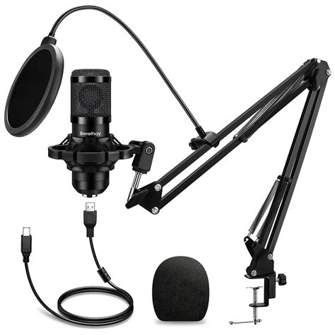 Usb Microphone Professional Microphone 192khz 24bit Plug And Play Pc ...