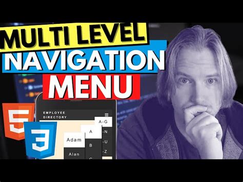 Image result for Navigation Menu HTML CSS Code Tutorial PDF