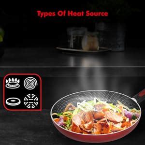 Buy Tefal Aluminium Simply Chef Non-Stick Fry Pan (20cm, Rio Red ...