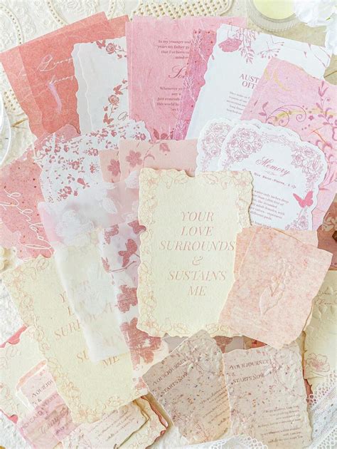 MOCARD 30-Pack Lightweight Retro Scrapbooking Paper For Handmade ...