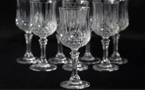 Buy VENTUOS Long Champ Diamax Wine Glasses (Set of 4), 250Ml, Clear ...