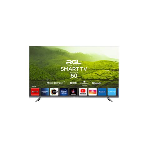 RGL 127cm(49inch) UHD 4K AIRVOICE Smart Android LED TV (RGS5001) | RGL