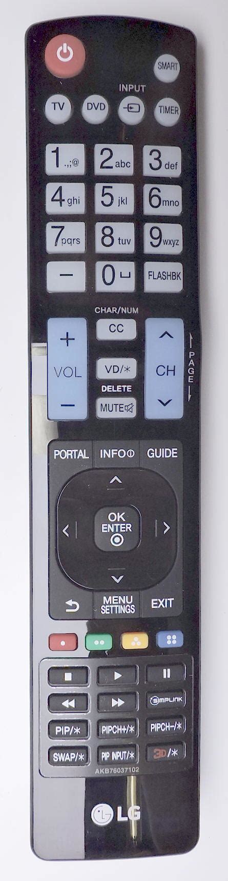 Image result for LG Hospitality TV Programming Remote