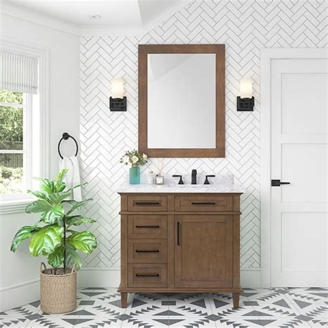 Buy Sonoma 36 in. W x 22 in. D x 34 in. H Bath Vanity in Almond Latte ...