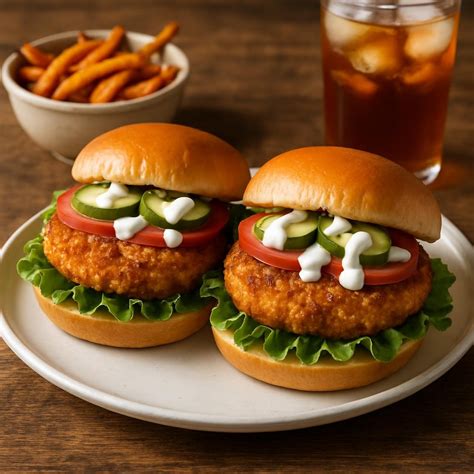 Air Fryer Frozen Chicken Patties – Crispy Chicken Sandwiches