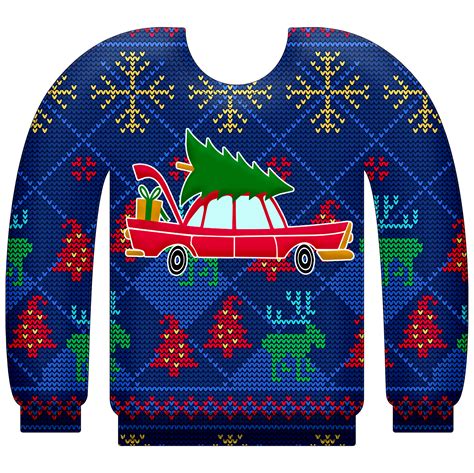 Ugly Christmas Sweater Pictures Clip Art at Jorge Damon blog