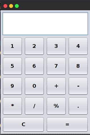 Image result for Java Swing Calculator