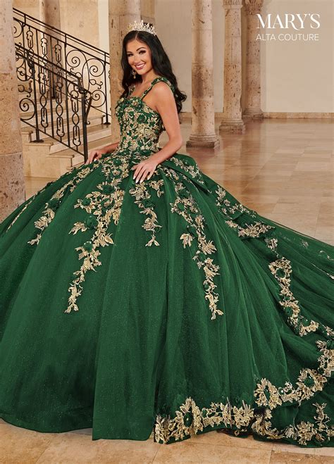 Emerald Green Quinceanera Dress