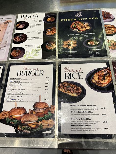 Glamps Cafe Menu Preview in Miri - Miri City Sharing