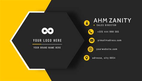 Visiting Card Template | Free Word Templates