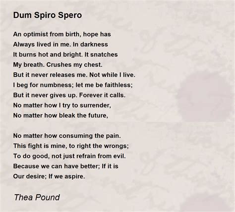 Dum Spiro Spero Quotes Marcus Tullius Cicero Quote: “Dum Spiro,