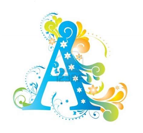 Cool Color Letters Designs