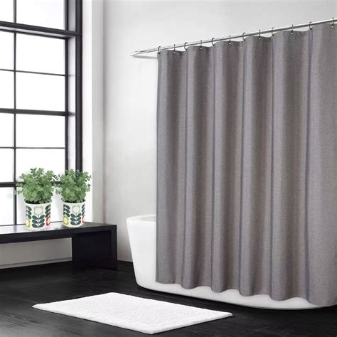 Haperlare Extra Long Shower Curtain with Hooks 96 Inches Length Hotel ...