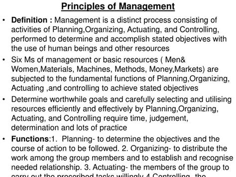 Image result for Principles of Management Explained