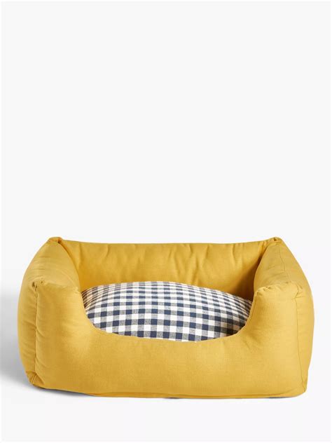 John Lewis Gingham Pet Bed