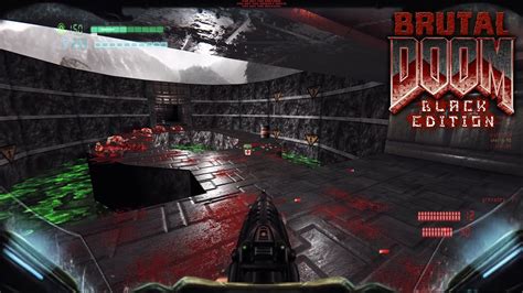 Brutal Doom Black Edition 3.35 [Rain, Parallax, Visor, Relighting] - True Doom Experience 3 | 4K/60