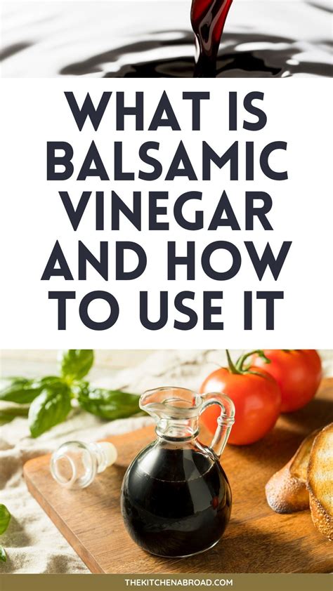 What is Balsamic Vinegar? | Balsamic vinegar recipes, Balsamic, Vinegar ...