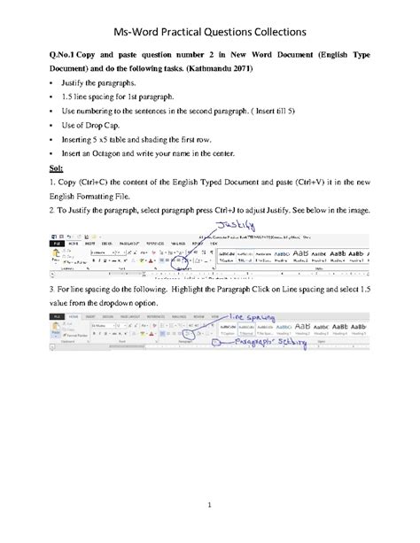 Image result for MS Word Computer Questions