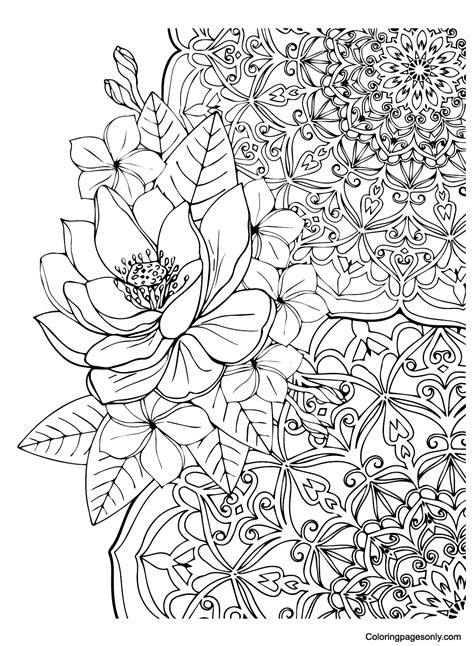 Free Mindfulness Coloring Page - Free Printable Coloring Pages