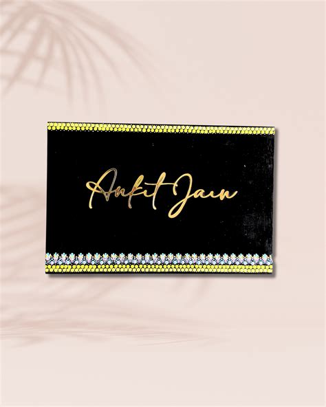 Border Mandala House Name Plate – Bahaar Creations