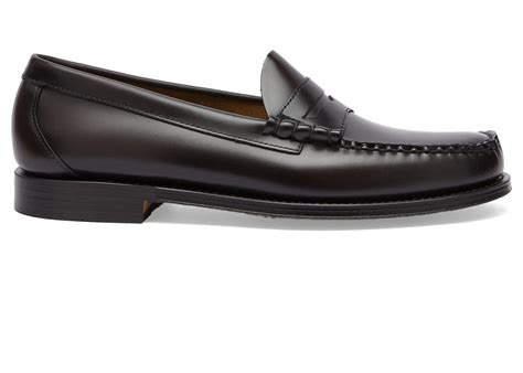 Bass Weejuns Larson Penny Loafer Chocolate Leather – Kicks Machine