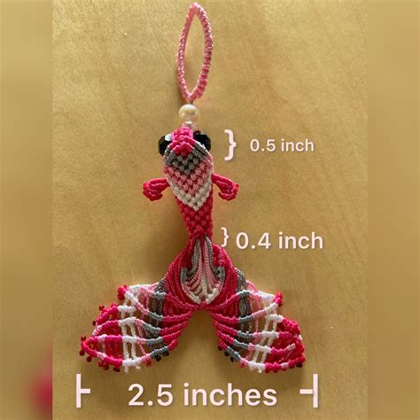 Image result for Macrame Fish Tail Key Chain