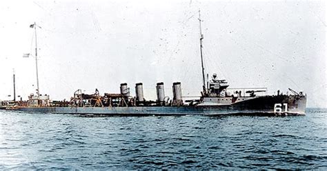 USS Jacob Jones (DD-61) Found After a Century; First US Destroyer to Be ...