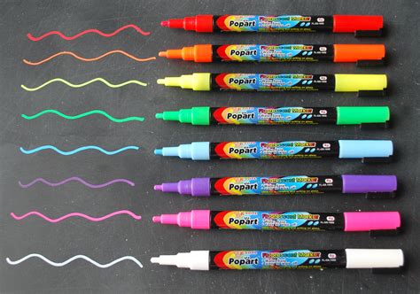 Weekly Calendar Wall Decal + Marker Set: Black Fluorescent