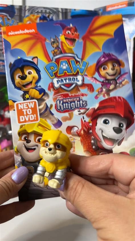 Paw patrol rescue knights dvd rescue knights toy reveal – Artofit