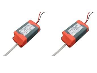 TECHNOBEAM 12W BIS Certified Isolated Driver 36V-300mA with Red & Black ...