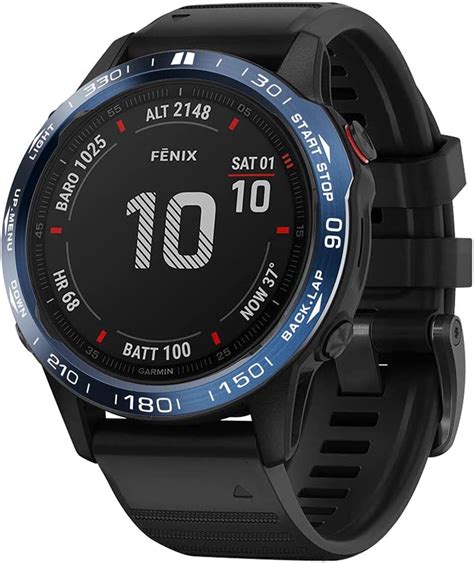 Zitel Bezel Styling for Garmin Fenix 6 / 6 Pro Bezel Ring Adhesive Cov