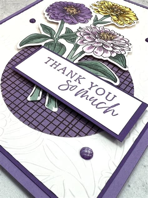 Simply Zinnia Class Kit — WILD VIOLETS ART