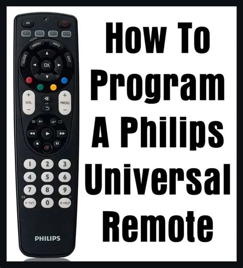 Image result for How to Program Philips Universal Remote