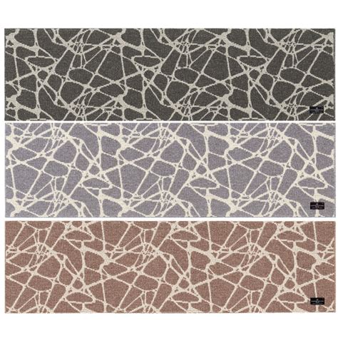 マスターキッチンラグ PENTELIKON ペンテリコン ロングマット 約50×180cm グレー/ライトグレー/モカ | ブランド,SDS ...