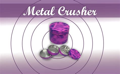 Buy Aum Shakti Creation Herb Grinder Metal Crusher, Assorted Colours ...