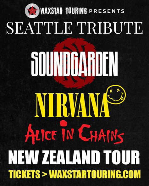 Tributes to Pearl Jam Nirvana Alice In Chains & Soundgarden, Lava ...